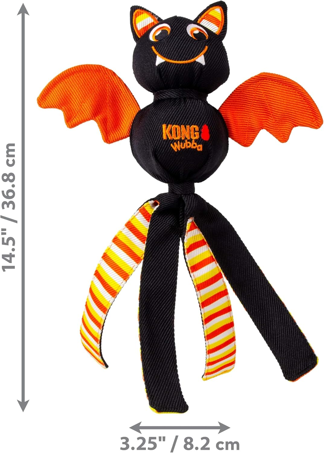 KONG - Halloween Wubba Ballistic Bat - for Large Dogs image number 2