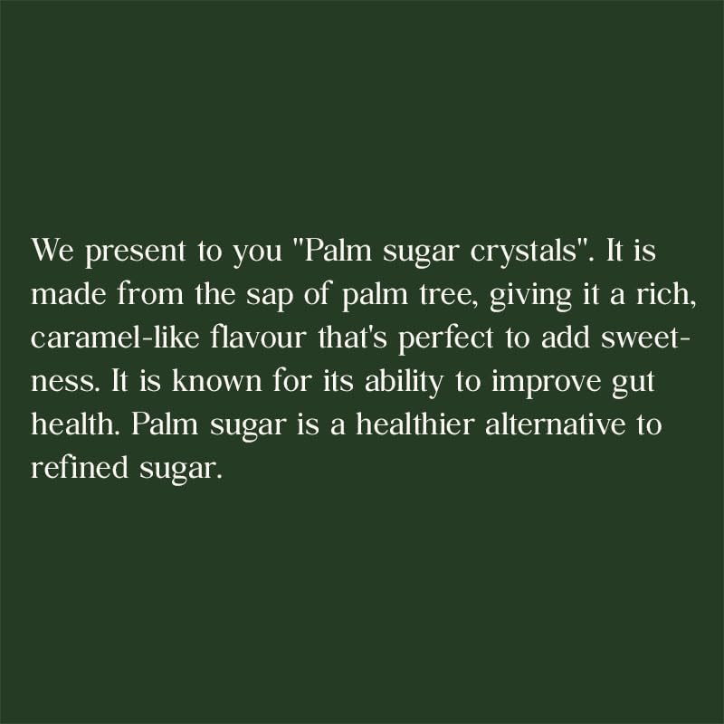 Mai Greens Palm Sugar Crystals | Sugar Subsititute | Low GI Sugar - 250G image number 1
