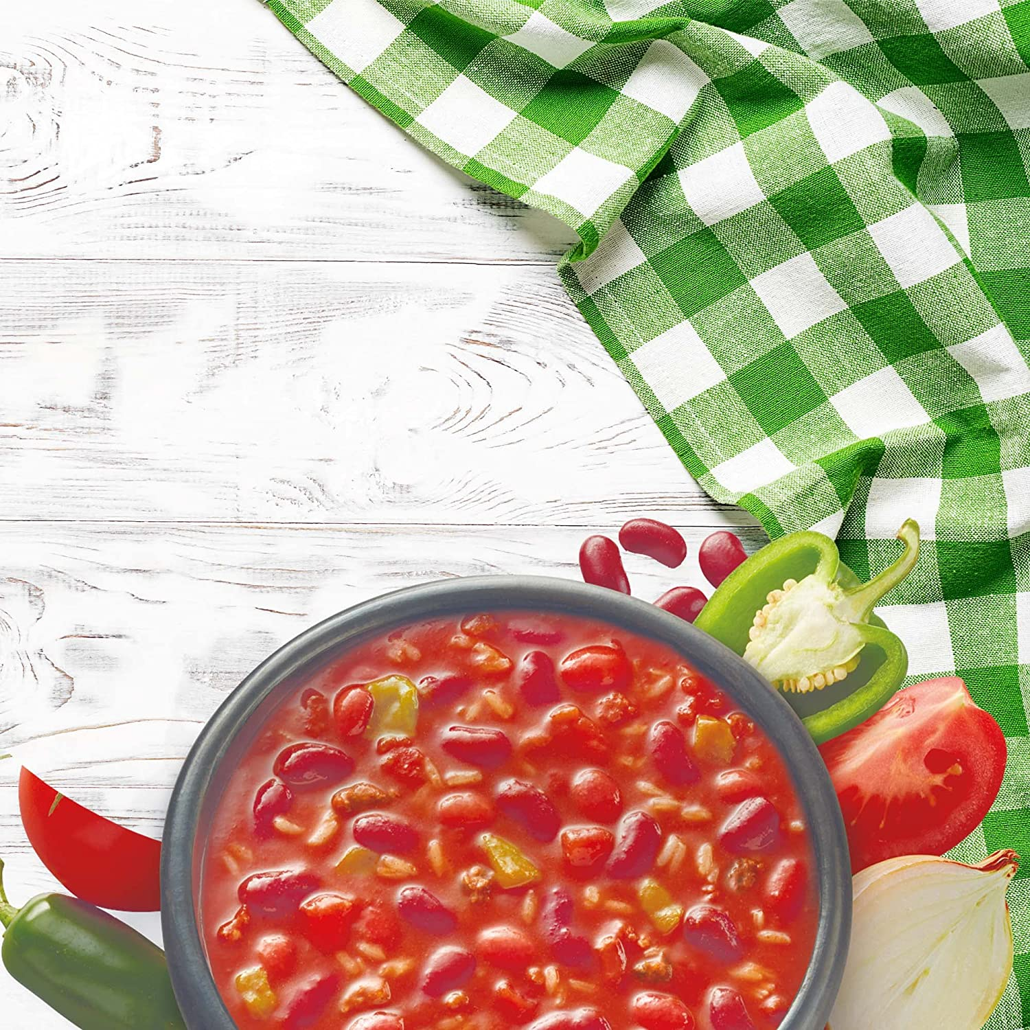 Heinz Chilli Beef Big'N Chunky Soup Family Pack Big'N Chunky Soup Canned Soup Tinned Soup 520G image number 5