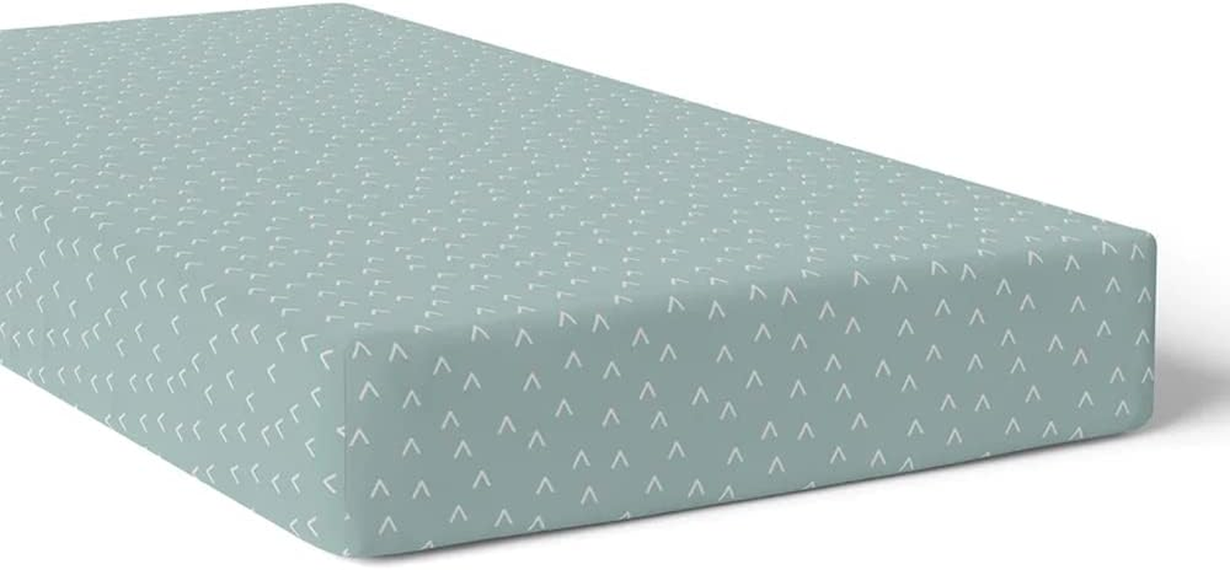 2PK Bubba Blue Nordic 77X135Cm Jersey Cot Fitted Sheet 0-12M Dusty Sky/Mint image number 5