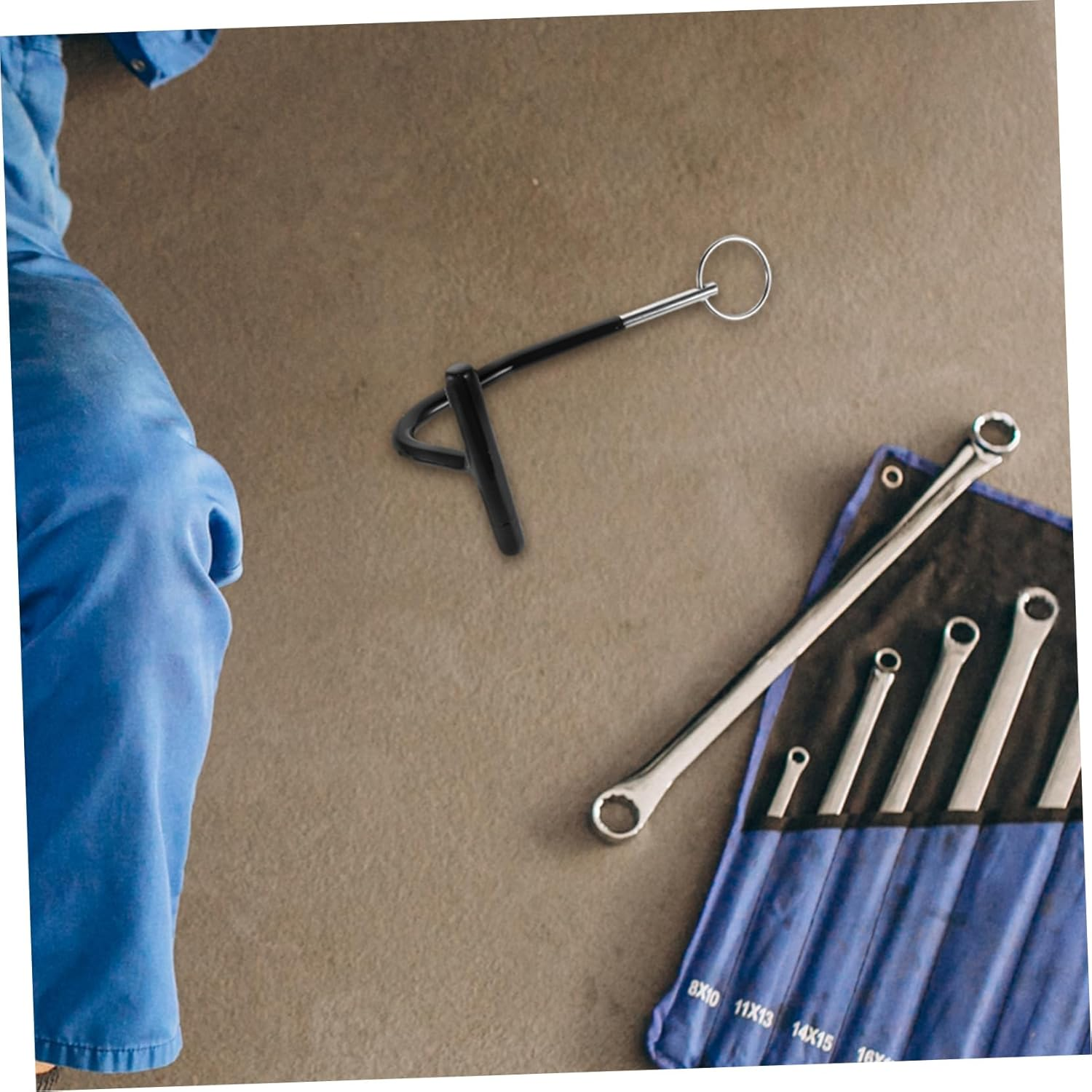 VALICLUD Auto Body Dent Removal Rod Support Tool with Hanger Paintless Dent Puller Rod for Automotive Repair DIY Projects image number 6