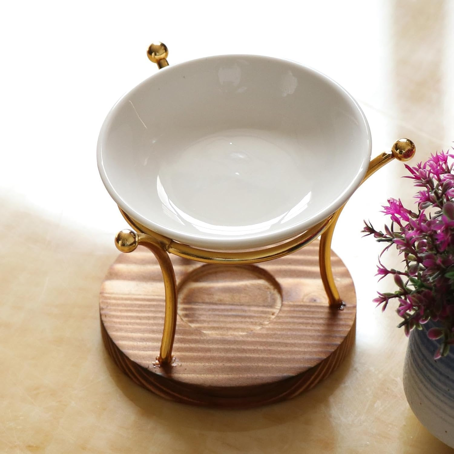 Room Fragrance Enhancer Oil Burner Scented Wax Melt Burner for Home Decor and Aroma image number 5