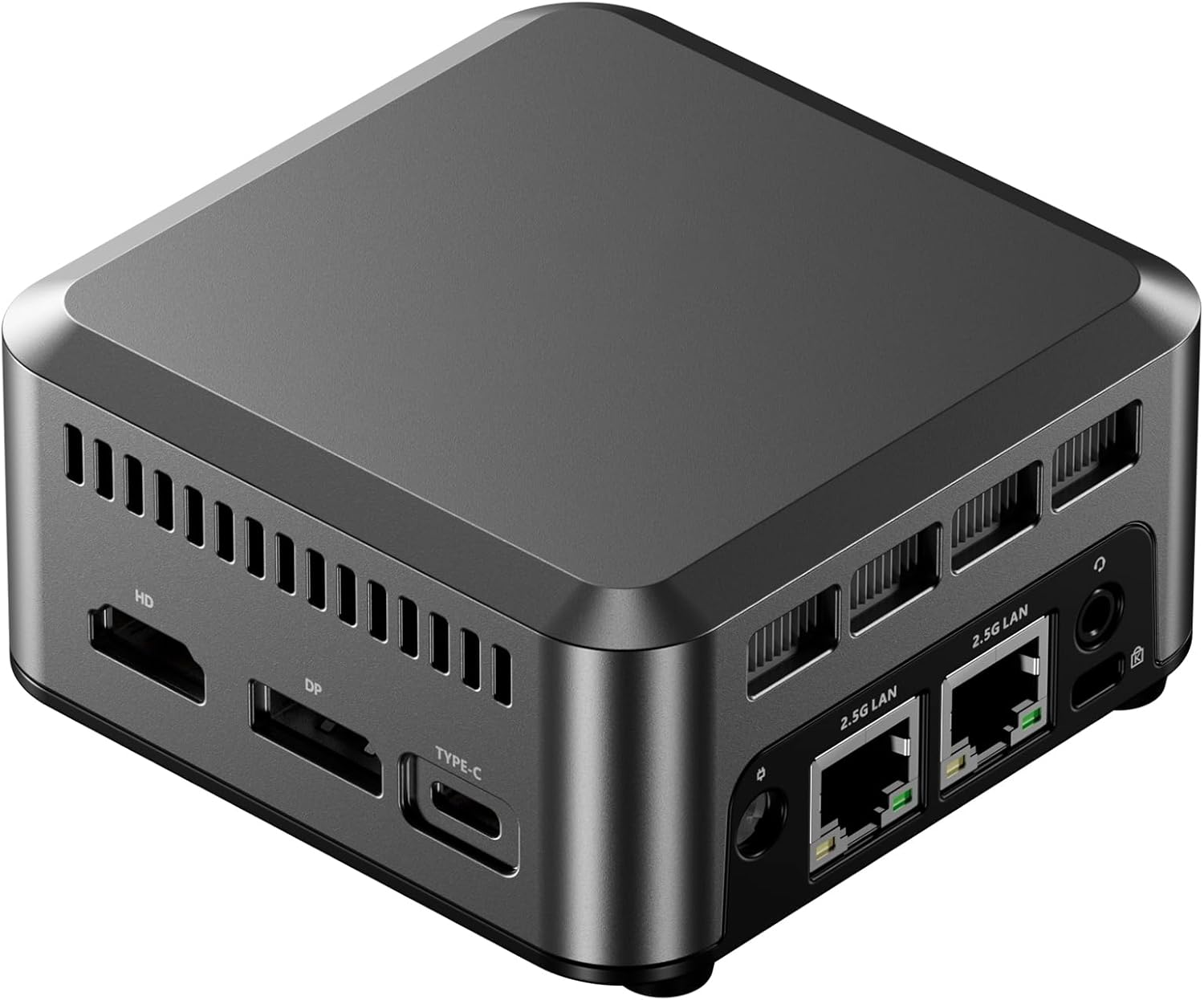 Mini PC N150 W11 PRO, Mini Desktop Computer with LPDDR5 12GB RAM 512GB M.2 2242 SSD, Mini Computer 4K Triple Display/Dual 2.5G Lan/Wifi5/Bt5 for Office/Business