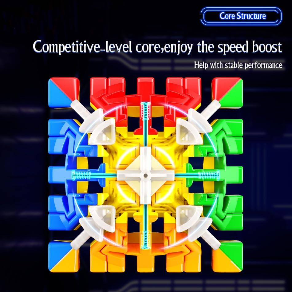 Willking Moyu Meilong 7X7 M V2 Magnetic Speed Cube MFJS 7M 7X7 Puzzle Cube Stickerless Cubing Classroom 7X7 M Speed Toys image number 1