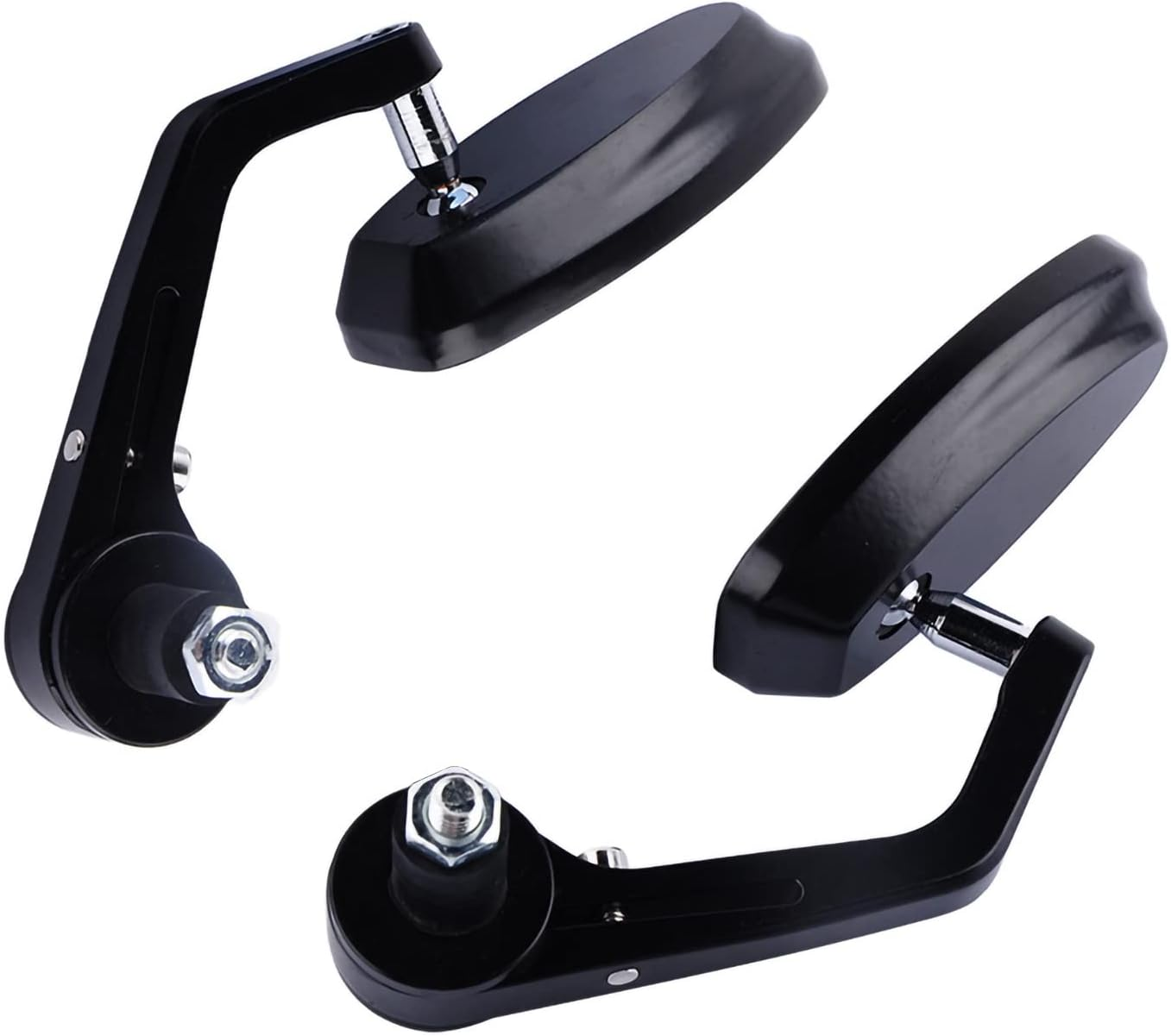 Premium 7/8" Motorcycle Bar End Mirrors with 360-Degree for Enhanced And image number 6