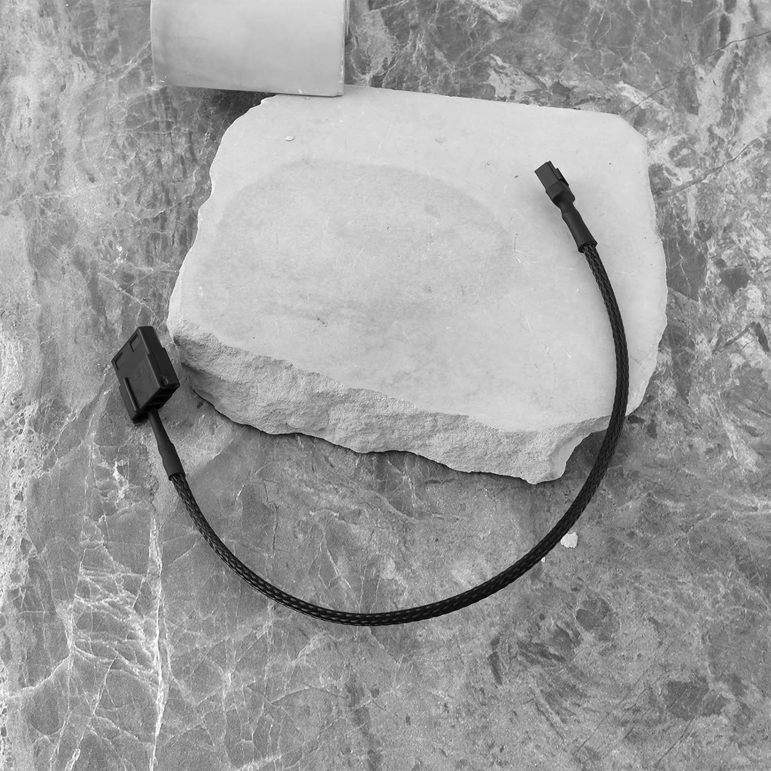 Create Idea 2PCS 3-Pin Fan Header to 12V 4-Pin Molex Power Adapter Cable Computer Cooler Fan Power Cord image number 6