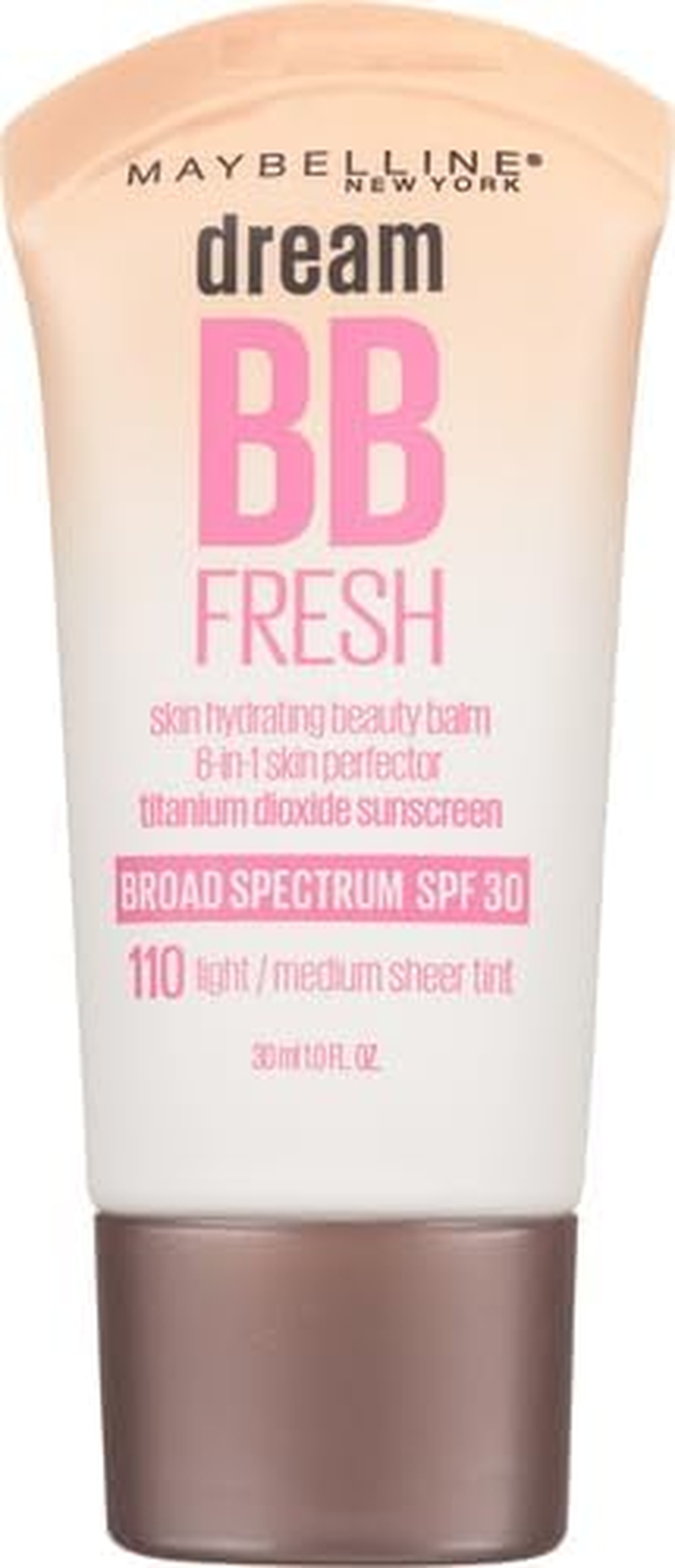 Maybelline New York Dream Fresh BB Cream, Light/Medium, 1 Fluid Ounce (Packaging May Vary) image number 2
