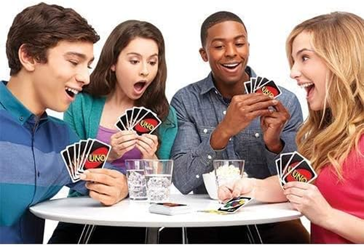 Mattel 4347154784 Uno Card Game 2 Pack, Red image number 1