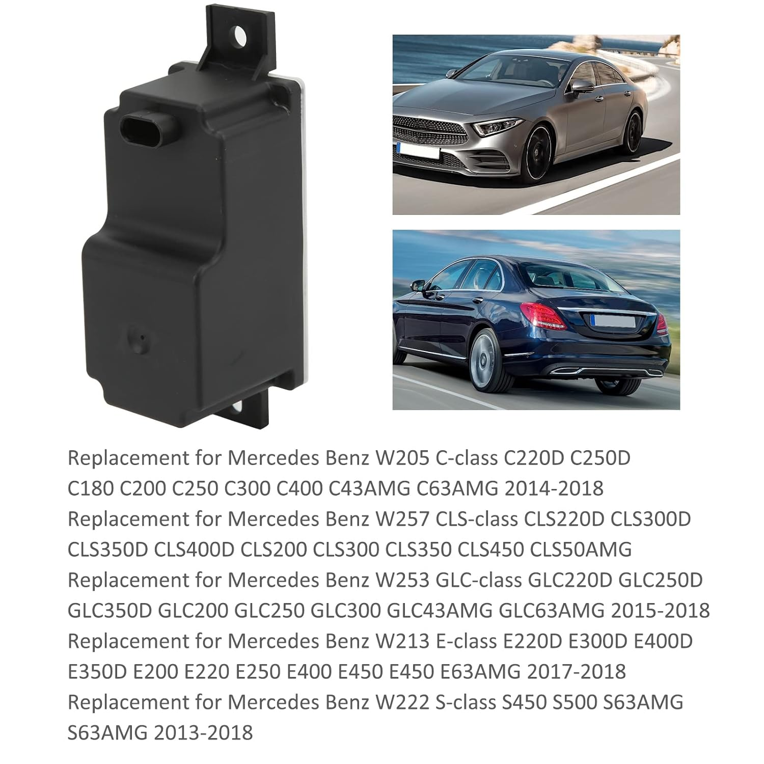 RASTKY Voltage Converter Module Auxiliary Battery 2059053414 W205, Voltage Regulator Replacement for W205 C Class C220D C250D C180 C200 C250 C300 C400 C43AMG C63AMG 2014-2018 image number 5