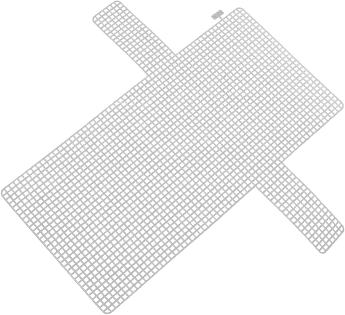 4Pcs Deer Style Mesh Sheets Plastic Purse Making Grid for DIY Crochet Bag Materials Set (Style1) image number 1