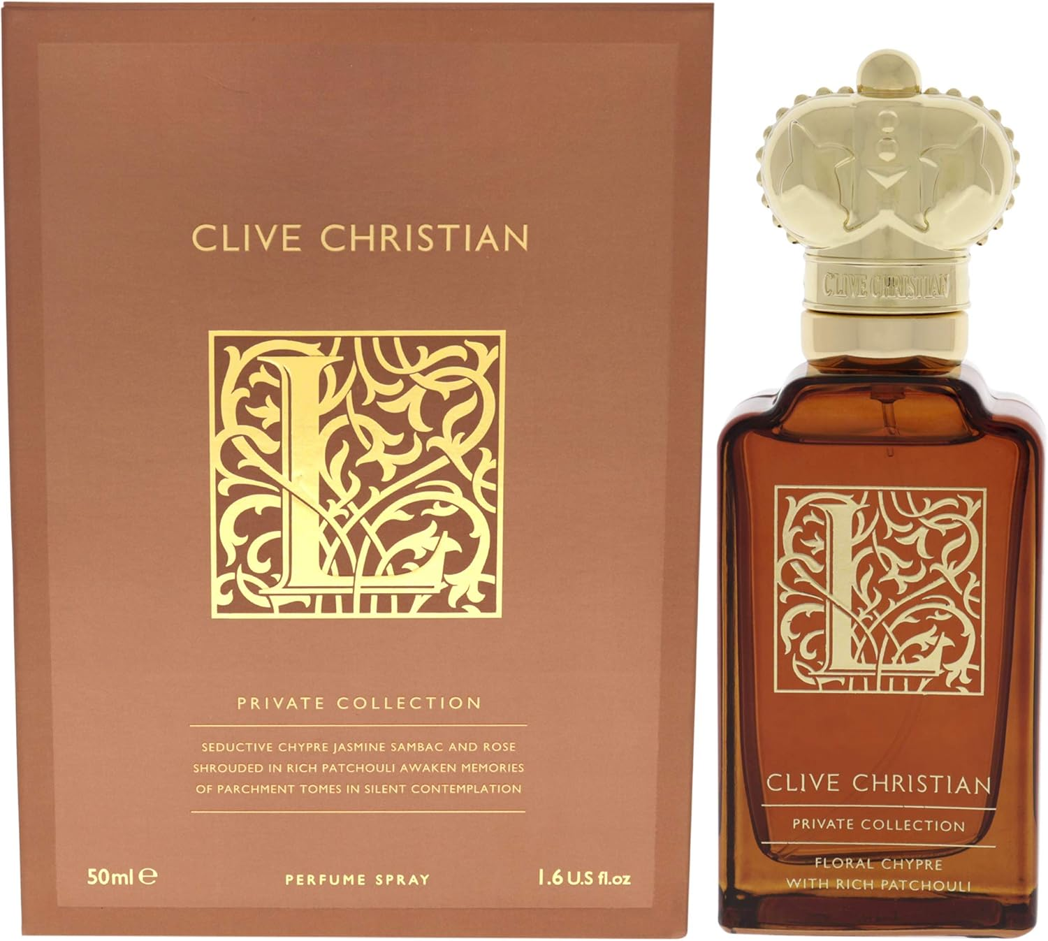 Clive Christian L Floral Chypre Eau De Parfum Spray for Women, 50 Ml image number 4