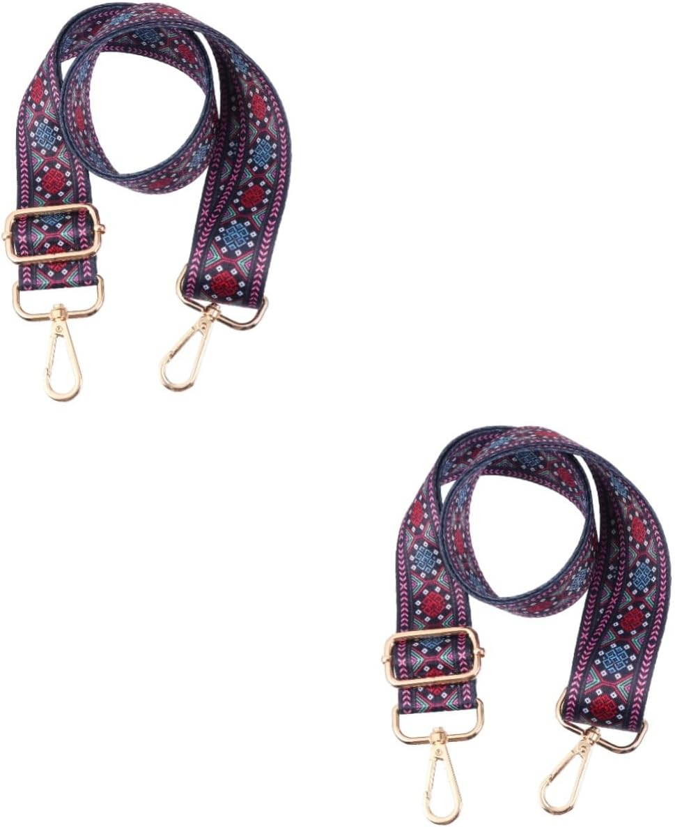 VALICLUD 3 Pcs Tape Pearl Handbag Strap Purse Strap Replacement Womens Wallet Hand Bags Purse Strap Canvas Women'S Tote Bags Handbag Replacement Strap Polyester Guitar Handle Miss