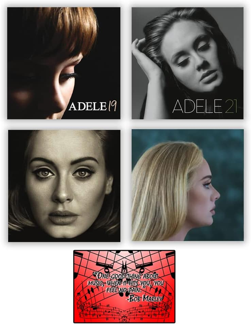 Adele: Complete 4 Studio Album CD Discography Collection (19 / 21 / 25 / 30) with Bonus Art Card image number 1