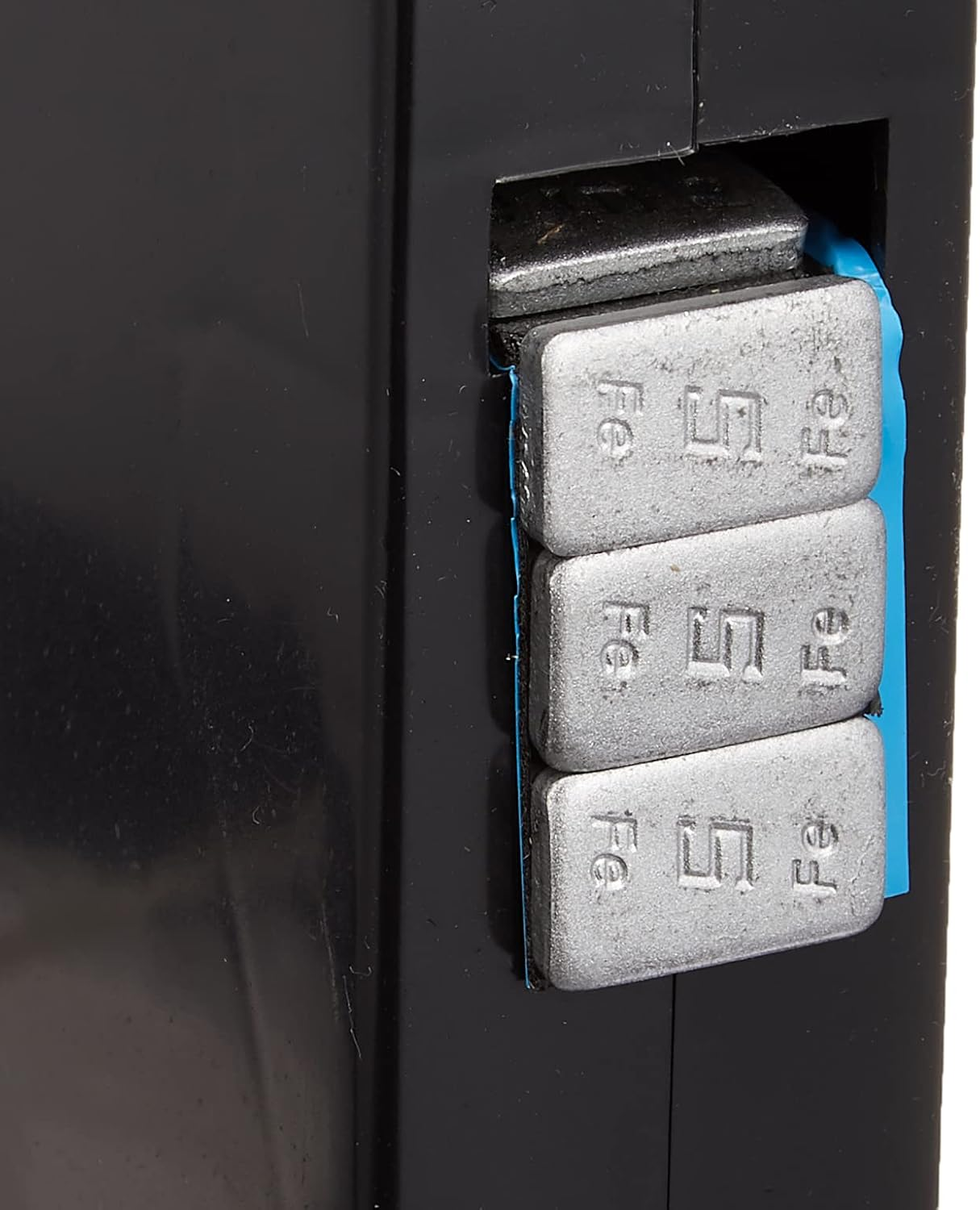 Maruenu BWS05 Iron Balance Weights, Silver, 0.2 Oz (5 G) X 1,000 Pcs, 11.0 Lbs (5 Kg), Strong Adhesive image number 3