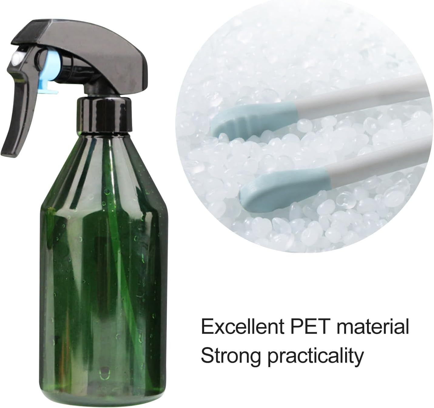 2Pcs Plant Spray Bottle,Fine Mist Spray Bottle for Cleaning Solution Gardening (Green) image number 2