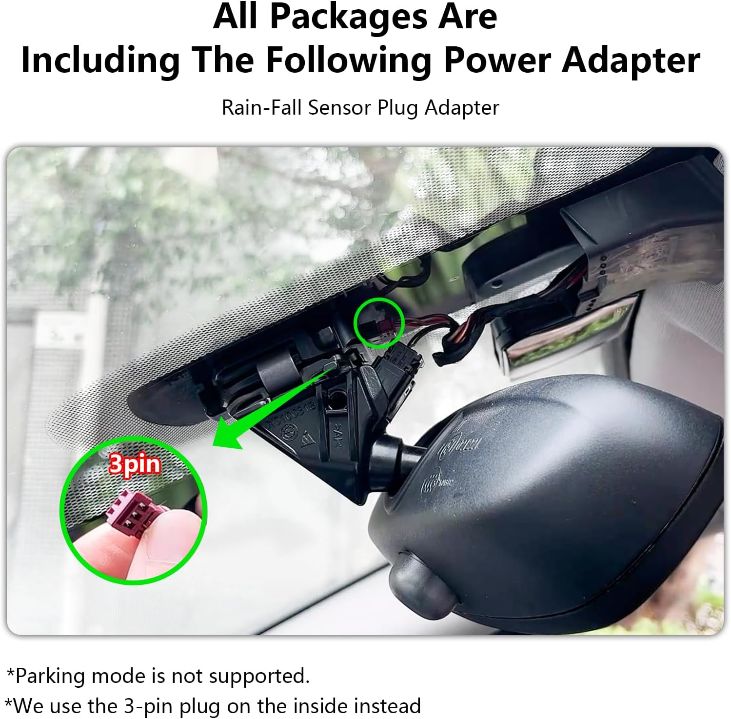 4K Dash Cam Custom for BMW 2 Series Coup&eacute; Convertible F22 F23 G42 Active Tourer Gran Tourer F45 F46 U06 Gran Coup&eacute; F44 M2 F87(Model B), OEM Style, 2160P UHD Video, Wifi & APP, GPS, 64GB Card image number 4