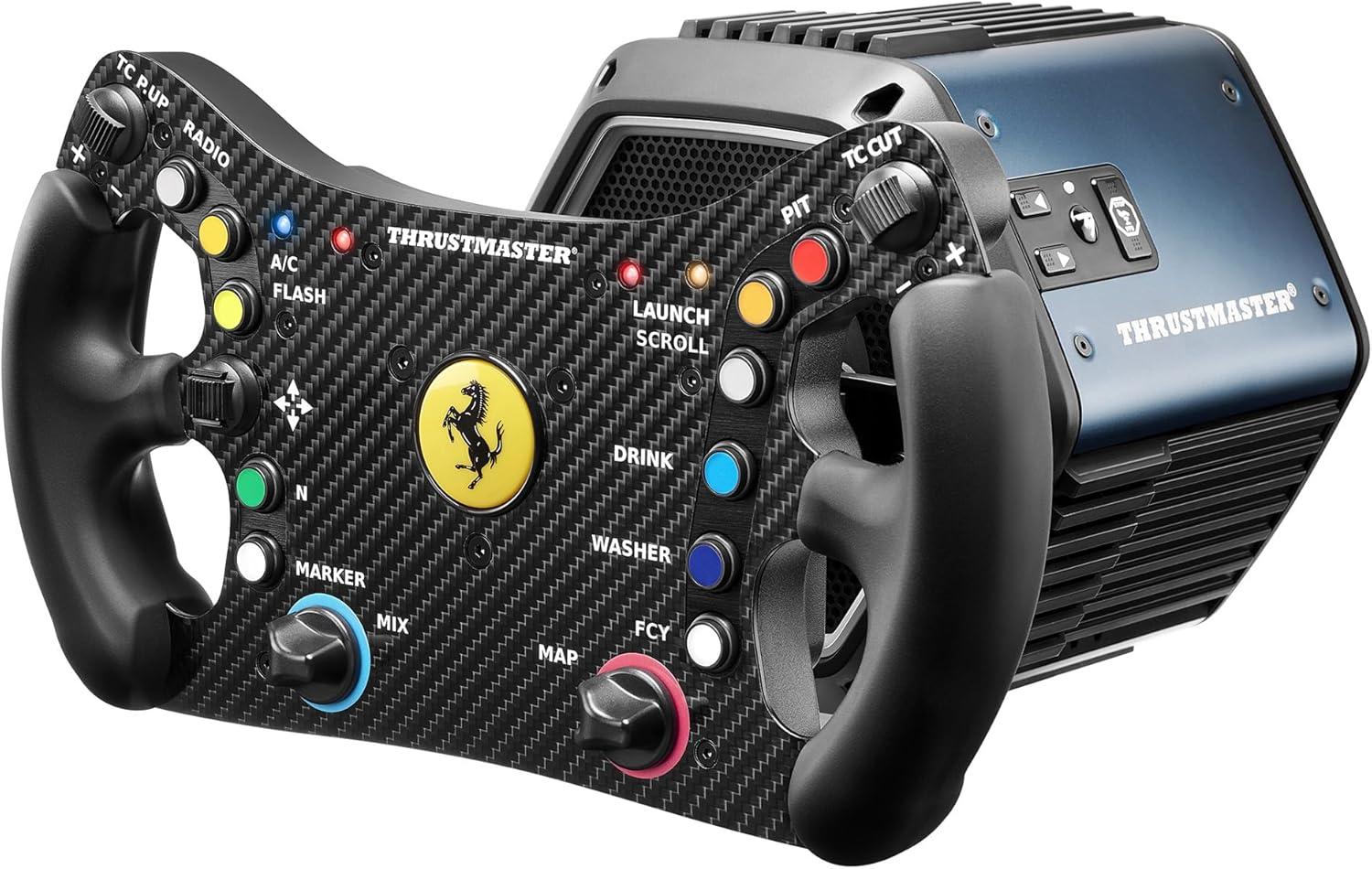 Thrustmaster Ferrari 488 GT3 Wheel Add-On - Compatible with PS, XBOX, PC image number 4