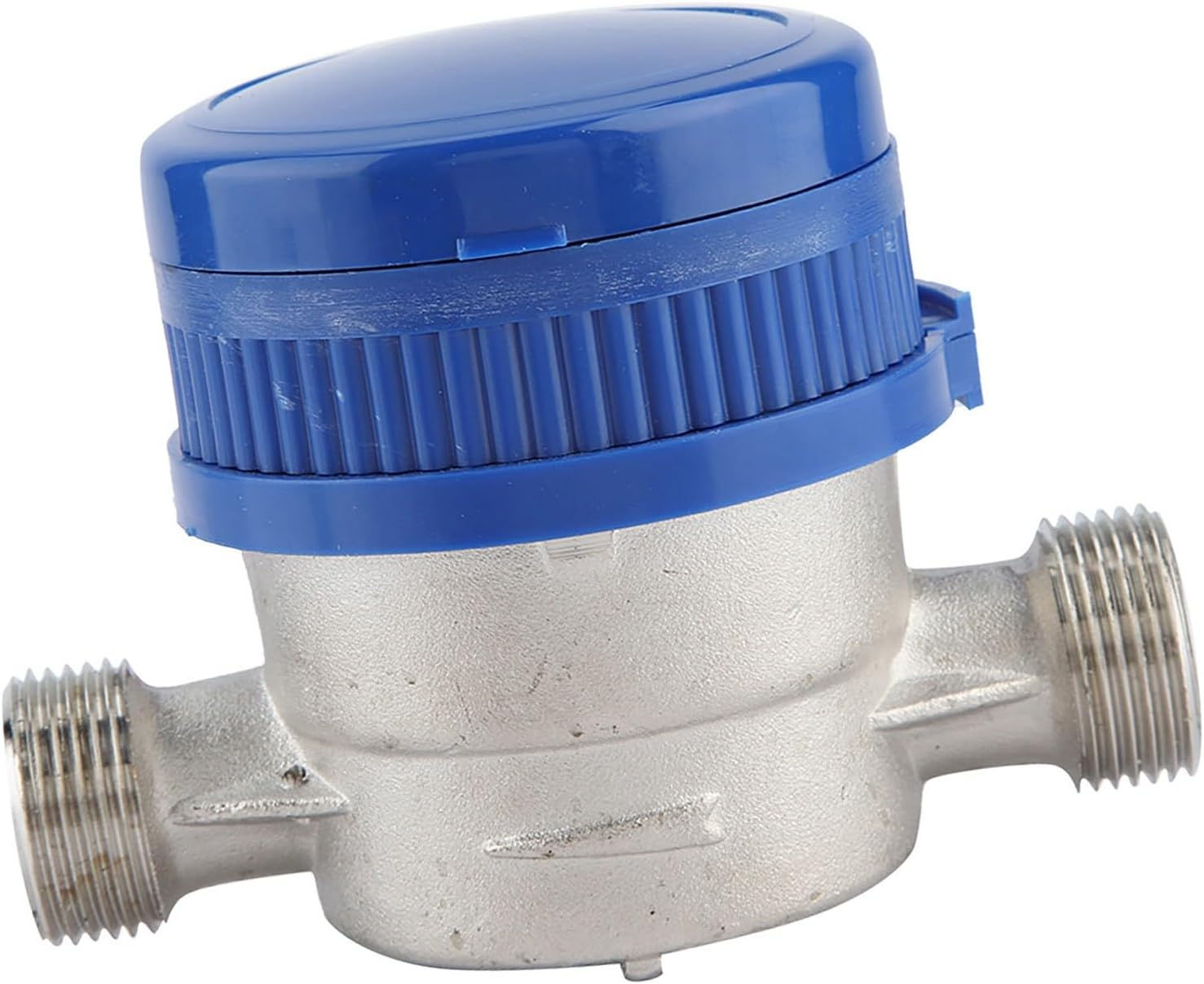 Mechanical Water Meter for Water Meter, Watermeter Garden and Home Usage 15Mm Copper Cold Water with Arbitrary Rotation Function and 6 Accessory image number 6