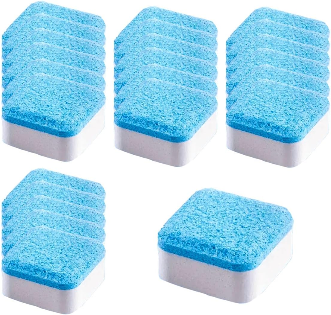 AIMALL Washing Machine Cleaner Effervescent Tablets, 1.02 Inch Automatic Sink Sanitizer, Deep Cleaning and Stain Removal, for Front and Top Loading Washing Machines image number 3