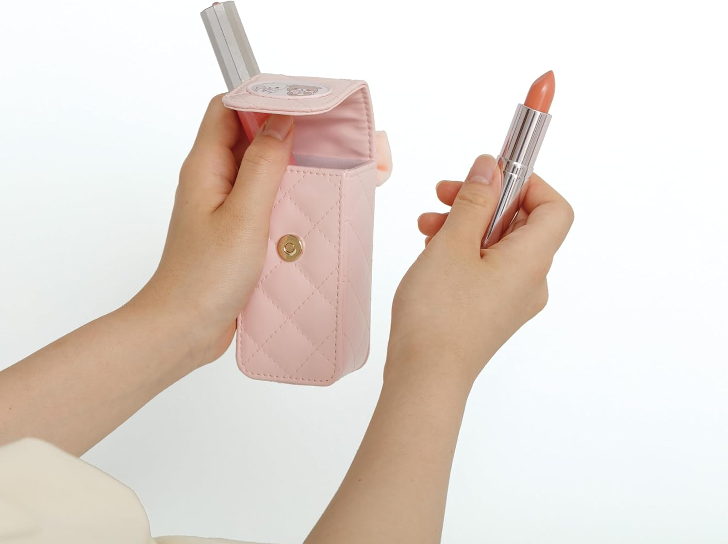 San-X Rilakkuma Makeup Rilakkuma Multi-Mini Case CA82201 H3.9 X W2.0 X D1.4 Inches (10 X 5 X 3.5 Cm) image number 1