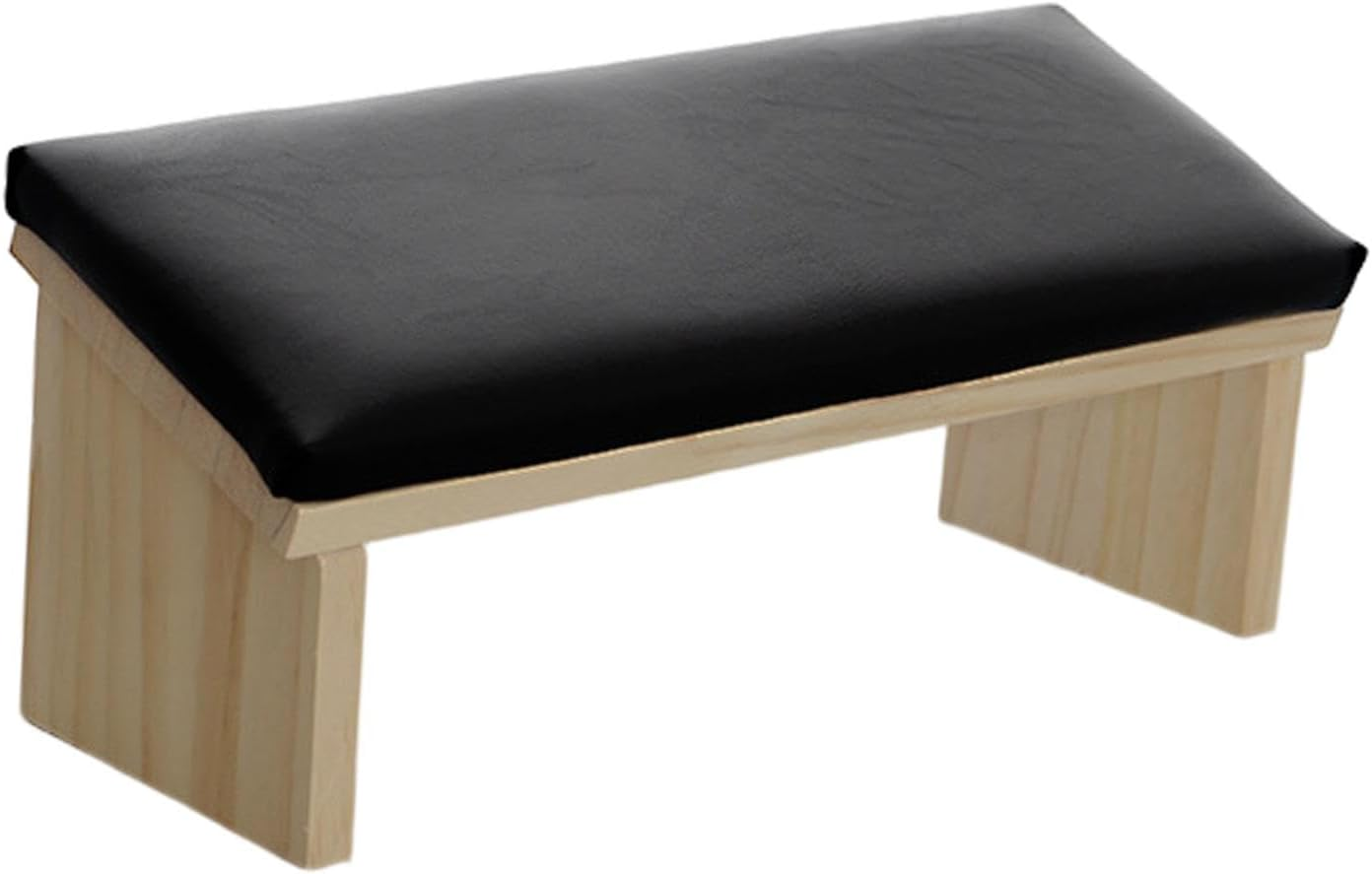 Nail Arm Rest Station Non Slip Pad Big Nail Arm Rest for Feet Foot Nail Tech White, 30.5X10.6X12.8Cm