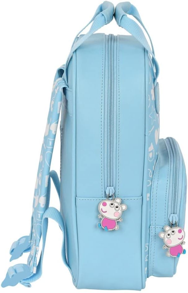 Safta Unisex Children'S Mochila Infantil Con Asas Pig Baby 20 X 28 X 8 Cm Children'S Backpack with Handles, Peppa Pig, 20 X 28 X 8 Cm, Colourful, Colourful, Est&aacute;ndar image number 2