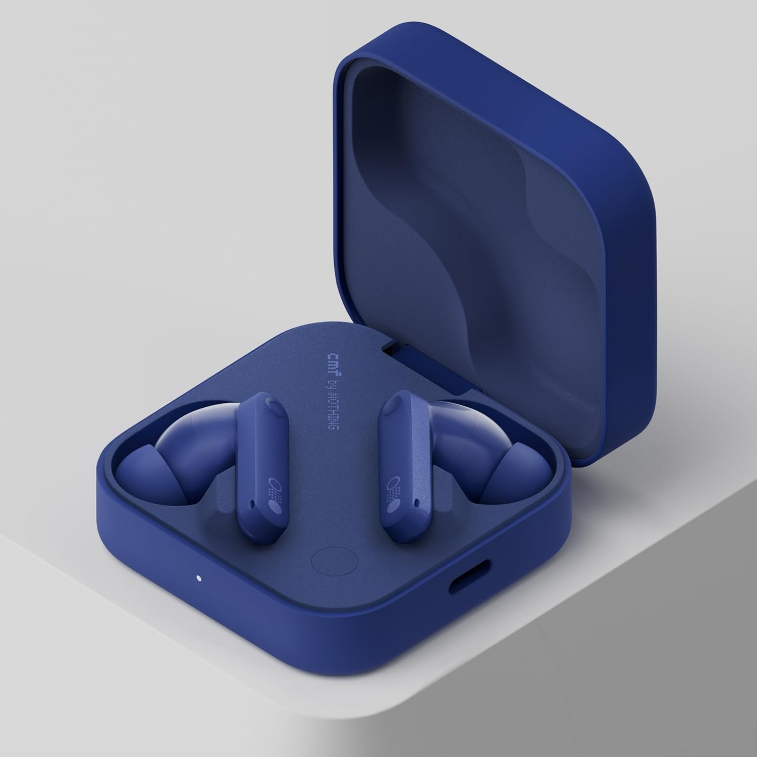 CMF by Nothing Buds Pro 2 Wireless Earbuds, Hi-Res Audio with LDAC, 50 Db Hybrid Noise Cancellation Earphones, Ultra Bass Technology, Bluetooth 5.3, 6 HD Mics Headphones, Blue - Lightgrey image number 2