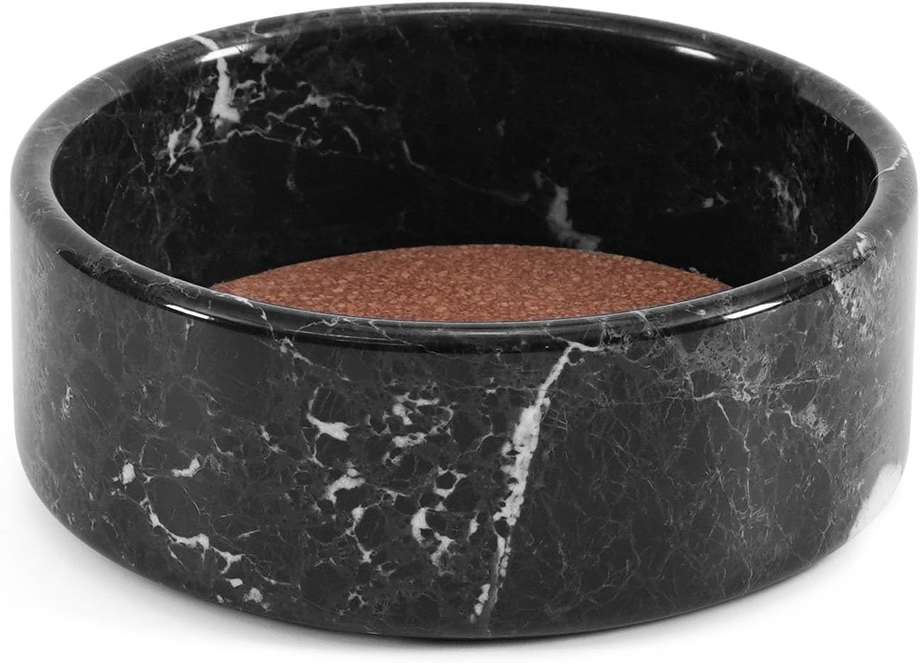 Radicaln Marble Wine Coaster White 5.5" Inch Handmade Drink Coasters Wine Stand - Used as Beer Coasters, Glass Coasters, Coaster Holder - Kitchen Counter D&eacute;cor Wine Accessories