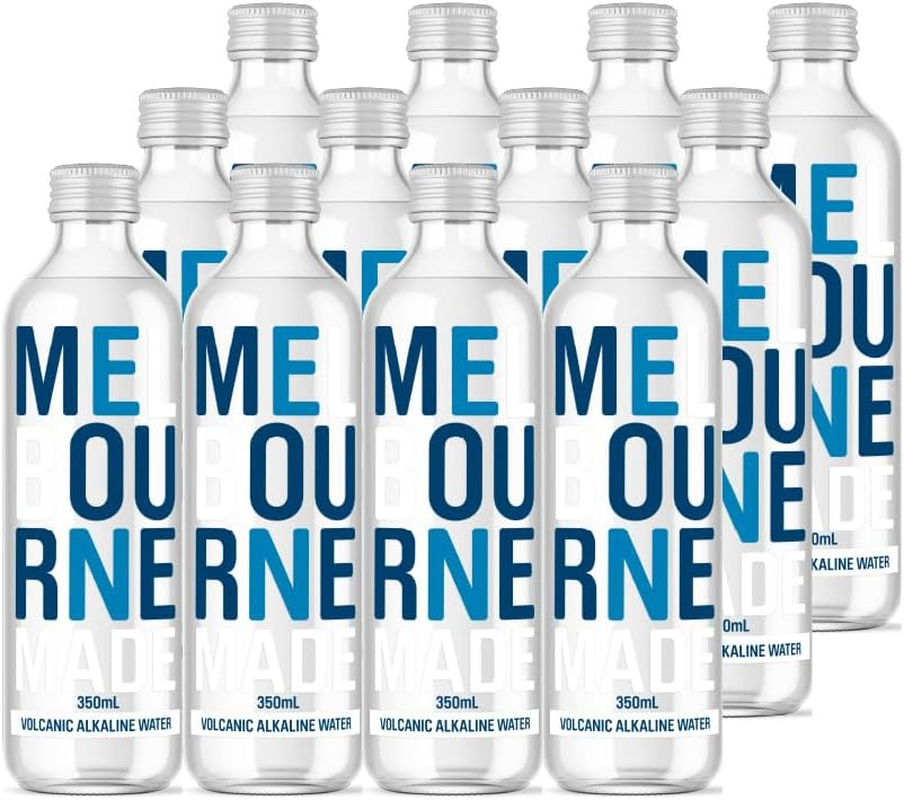 MELBOURNE MADE STILL VOLCANIC ALKALINE WATER​ 350ML GLASS