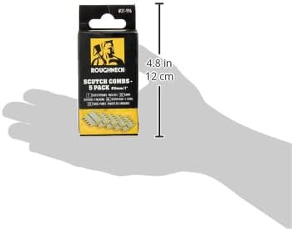 Roughneck ROU31996 25Mm Scutch Combs (Pack of 5)