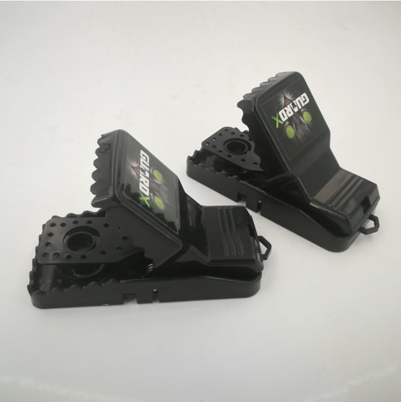 ZONADA 6 Packs Quick and Effective Closed Spring Mouse/Mice Traps Outdoor Indoor Quick Kill Reusable Snap Traps for Small Rats image number 6