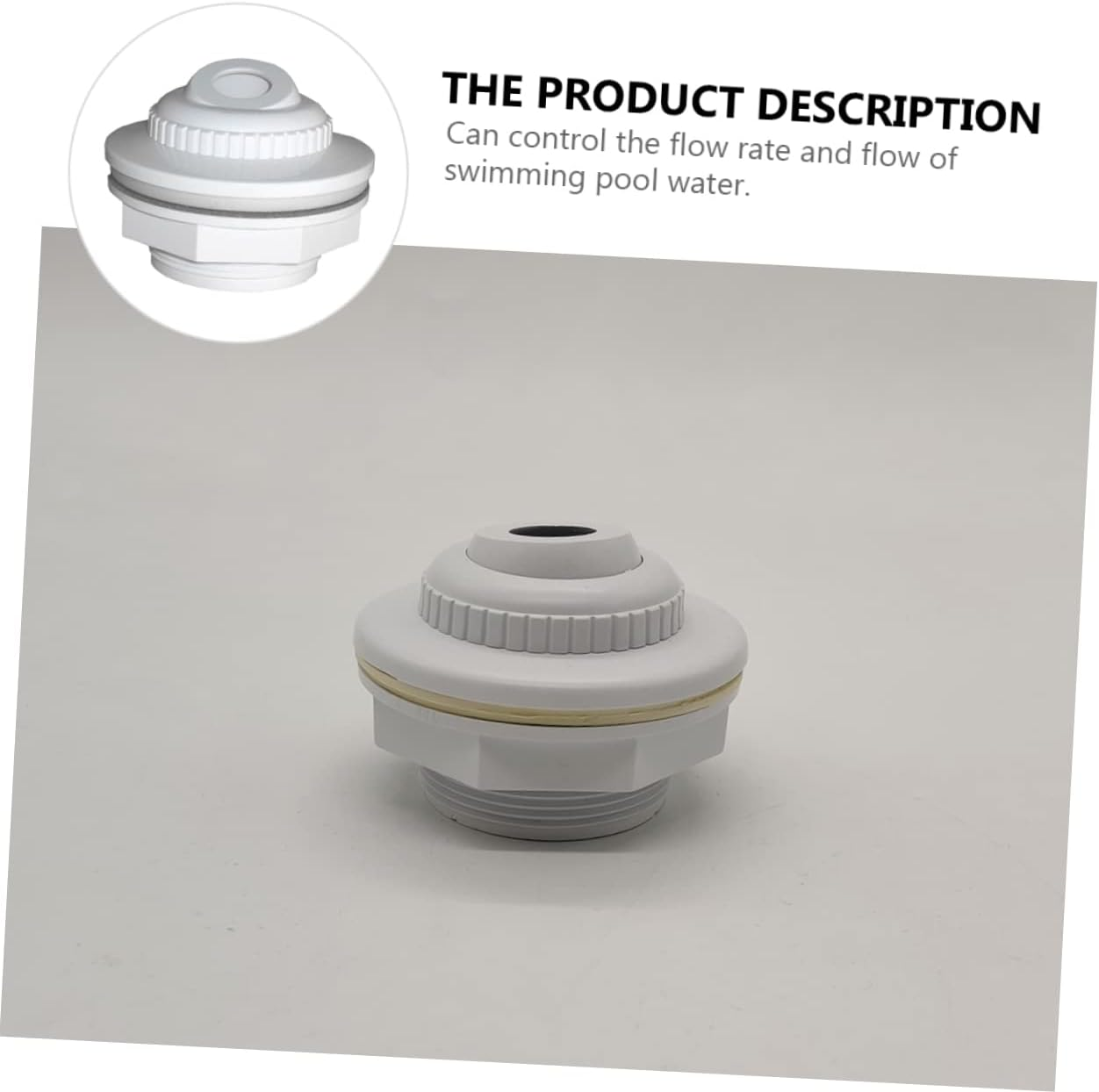 HANABASS 2Pcs Replacement Pool Inlet Nozzle for Stream Flow Directional Return Jet Fitting for Pool Spa and Swimming Accessories image number 3