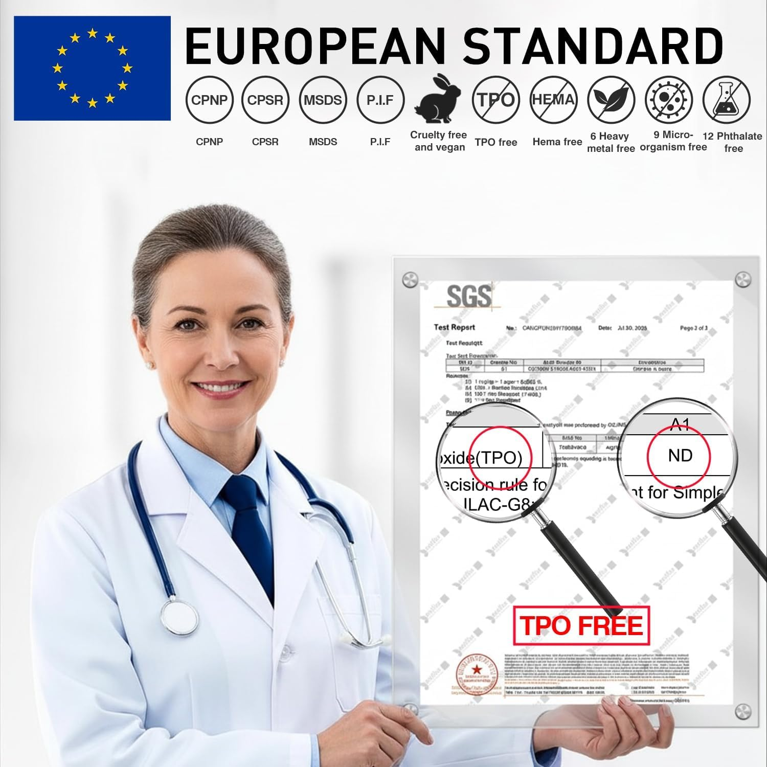 Beautilux UV Nail Polish Purple, 6 Colours, 10 Ml, Soak off Gel Nail Polish Set for Home Manicure, Nail Art, Manicure (Purple Series)