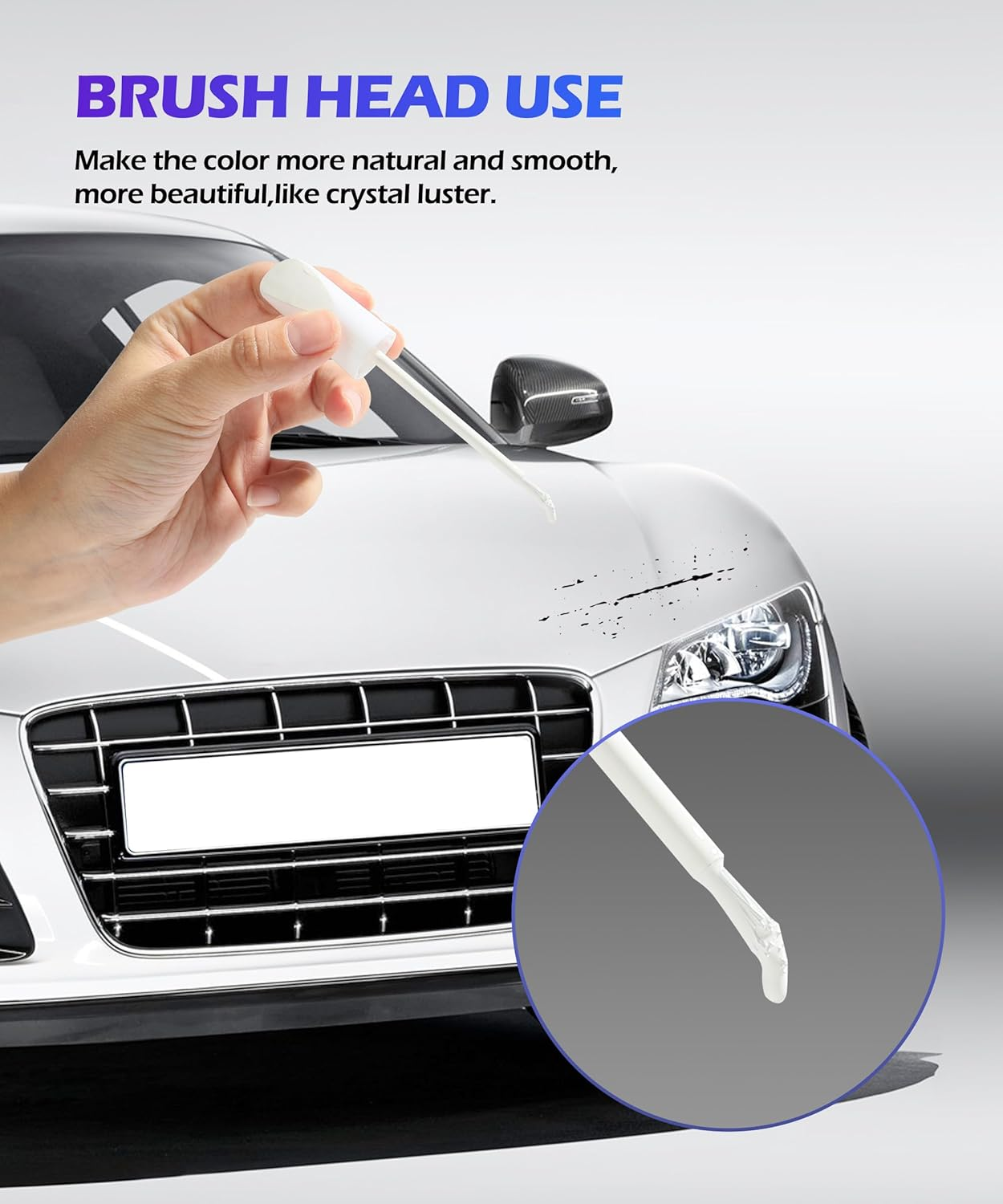 Touch up Paint Pen,Car Paint Pen,Car Paint Scratch Repair,Car Accessories Car Scratch Remover Pen,Car Touch up Paint,Car Paint Scratch Repair,Paint Pen for Cars Paint Scratch Repair (White)