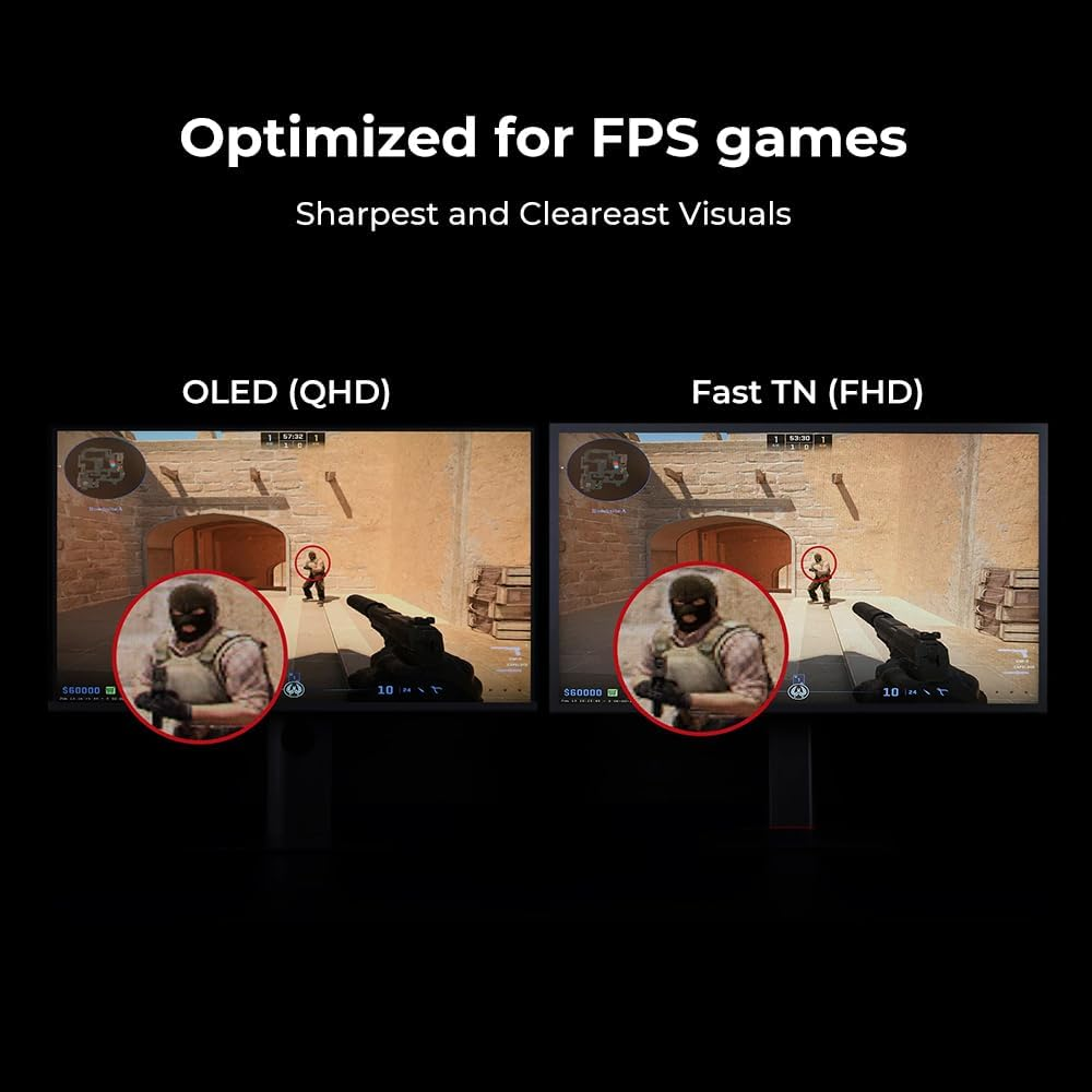 Benq Zowie XL2566X+ 24Inch Fast TN 400Hz Gaming Monitor, Dyac 2,1080P​ image number 5