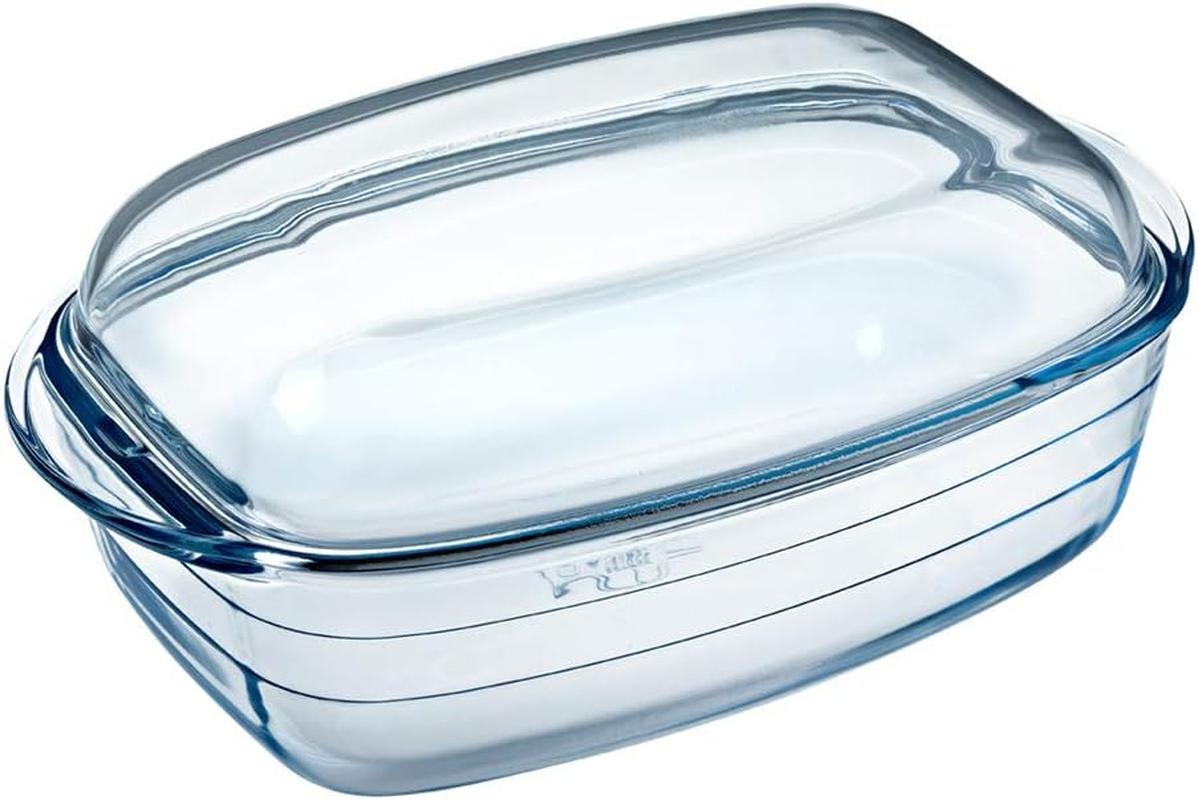 &Ocirc;cuisine Rectangular Casserole Dish Glass, Clear 37 X 14 X 22 Cm 49013 image number 2