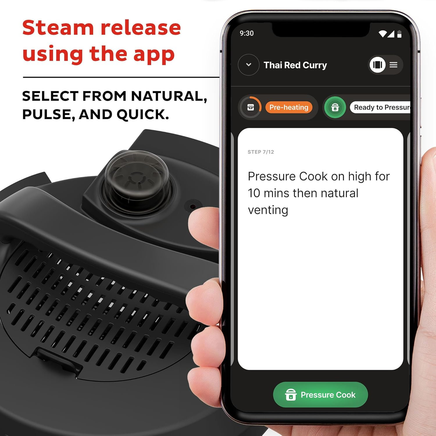 Instant Pot Pro plus Wi-Fi Smart 10-In-1, Pressure Cooker, Slow Cooker, Rice Cooker, Steamer, Saut&eacute; Pan, Yogurt Maker, Warmer, and More, Includes App with over 800 Recipes, 5.7 Litre Capacity image number 3