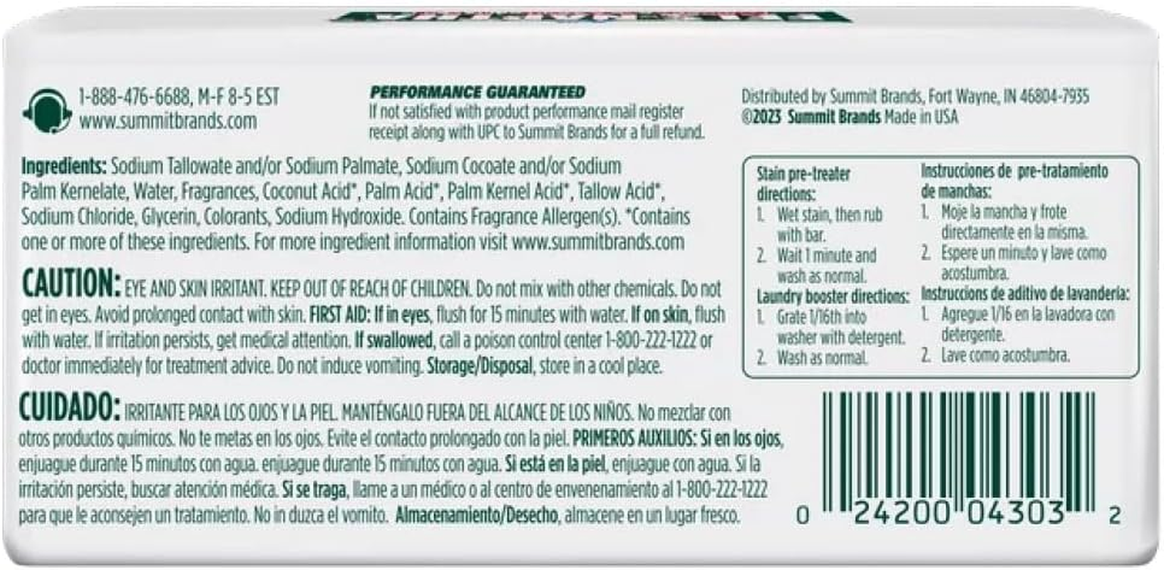 Fels Naptha Laundry Soap (Pack of 12) image number 2