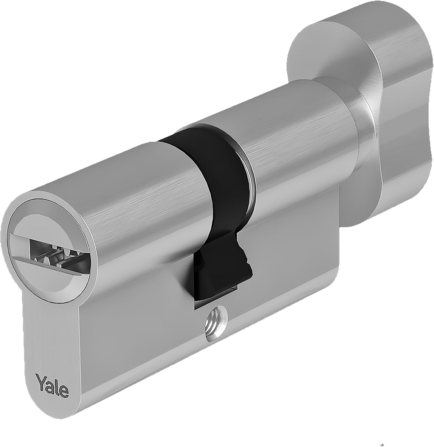 Yale European High Security Cylinder 35/35Mm Double Domed 4 Keys Nickel Plated YC101KD353504N1