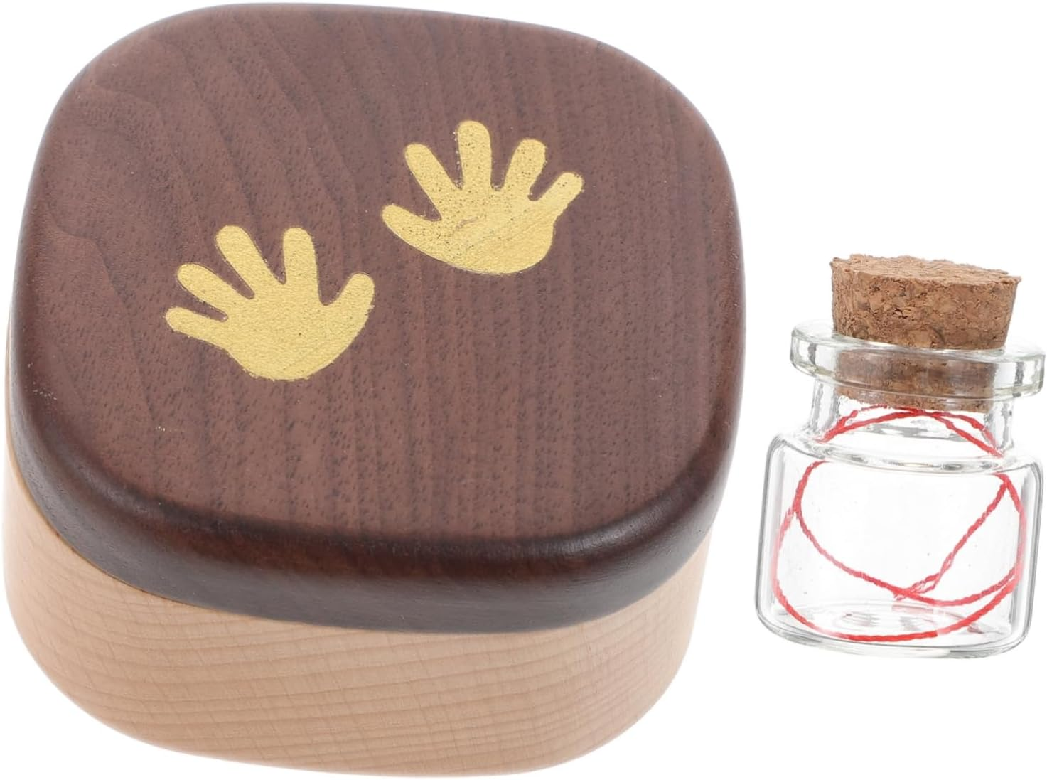 Lanugo Collection Box for Newborn Tooth Keepsake Dedication Shower for Boys