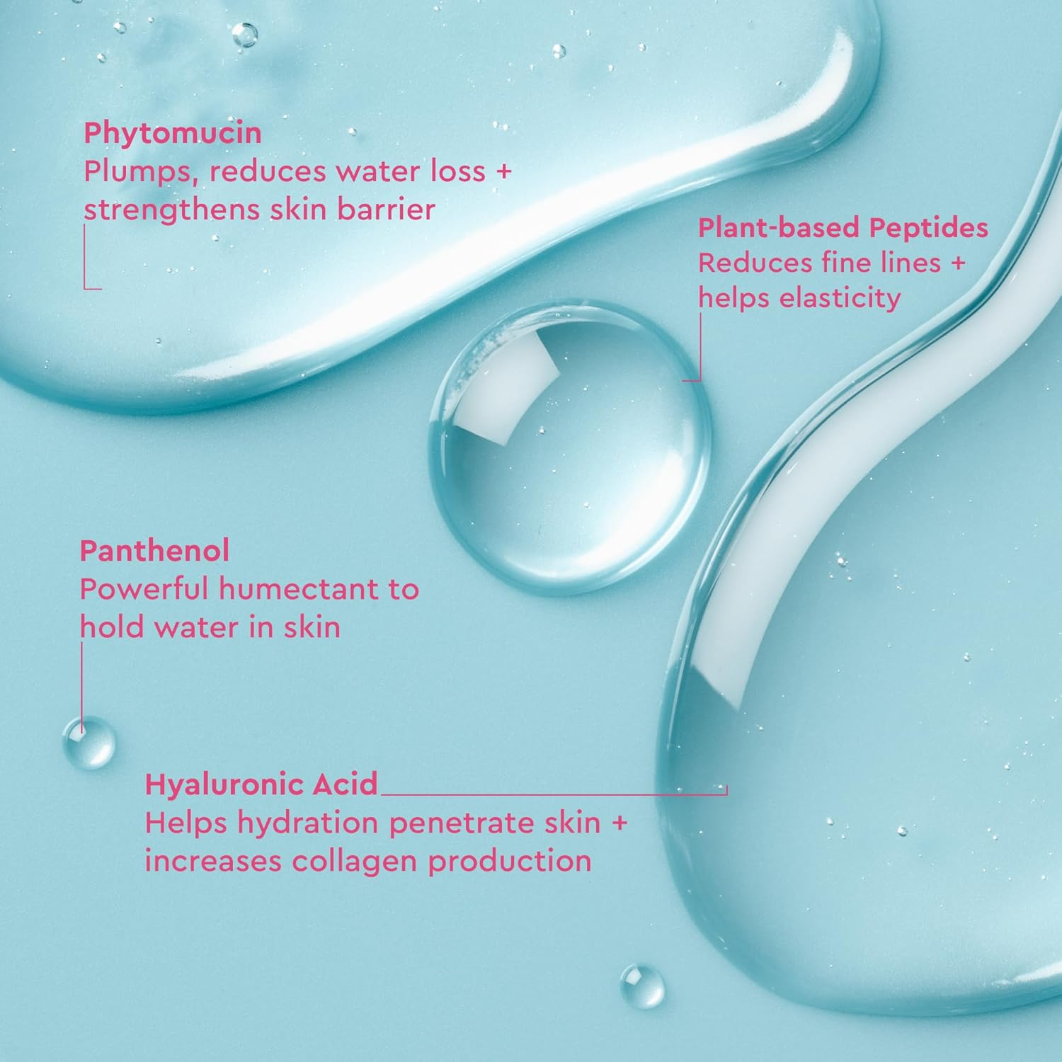 BYOMA Phyto-Mucin Glow Serum - Mucin Face Serum for Glass Skin - Plumps, Primes + Hydrates - Flawless Primer and Makeup Base - Strengthens Skin Barrier - 1.35 Fl.Oz image number 4