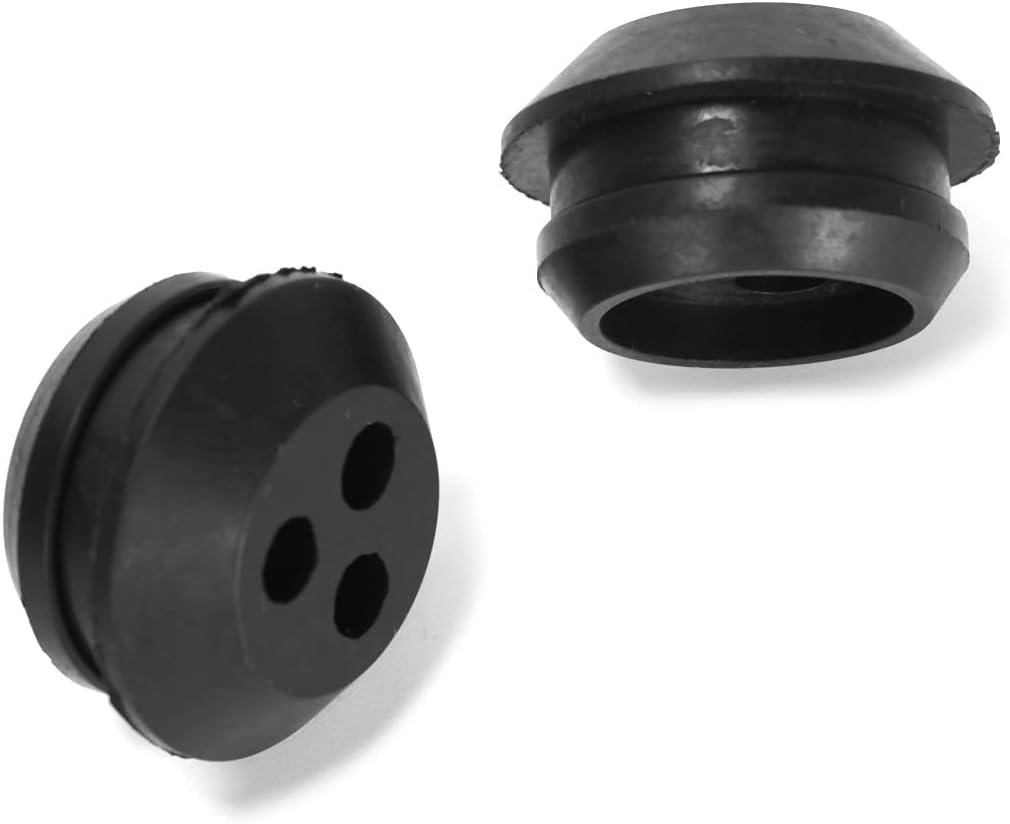 Ruimou 10Pcs 3 Hole Gas Fuel Tank Grommet (5Mm Hole Diameter) 13211546730 V137000030 Compatible with Echo for Strimmer Trimmers image number 6