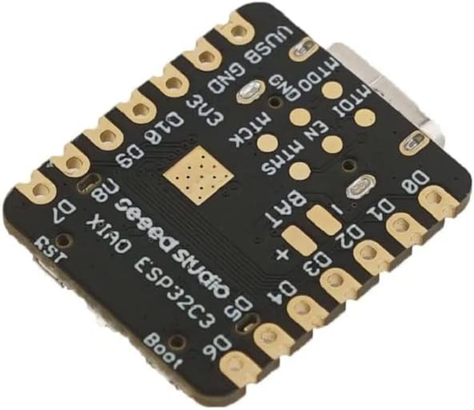Seeed Studio XIAO ESP32C3 - Tiny MCU Board with Wi-Fi and BLE for Iot Controlling Scenarios. Microcontroller with Battery Charge, Power Efficient, and Rich Interface for Tiny Machine Learning. &hellip;