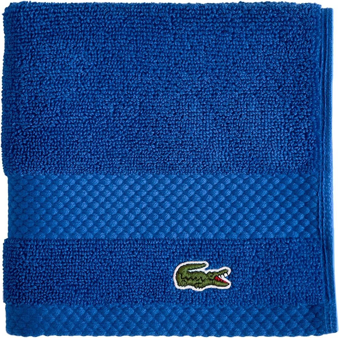 Lacoste Heritage Supima Cotton Bath Towel, Meteorite, 30" X 54"