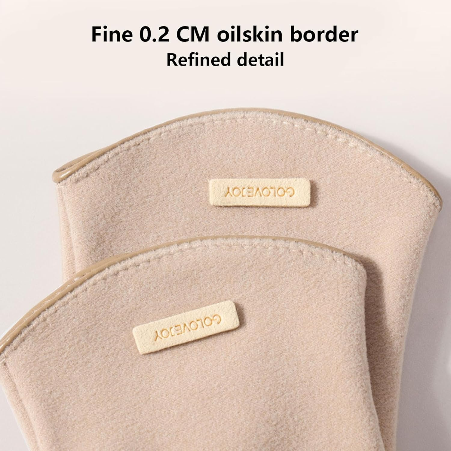 ZVCXOE Women'S Winter Gloves Two-Finger Design Easy to Touch Screen Outdoor Winter Soft Windproof Cold-Proof Lightweight Fashionable Suitable for Commuting to Get off Work or School Cycling image number 3