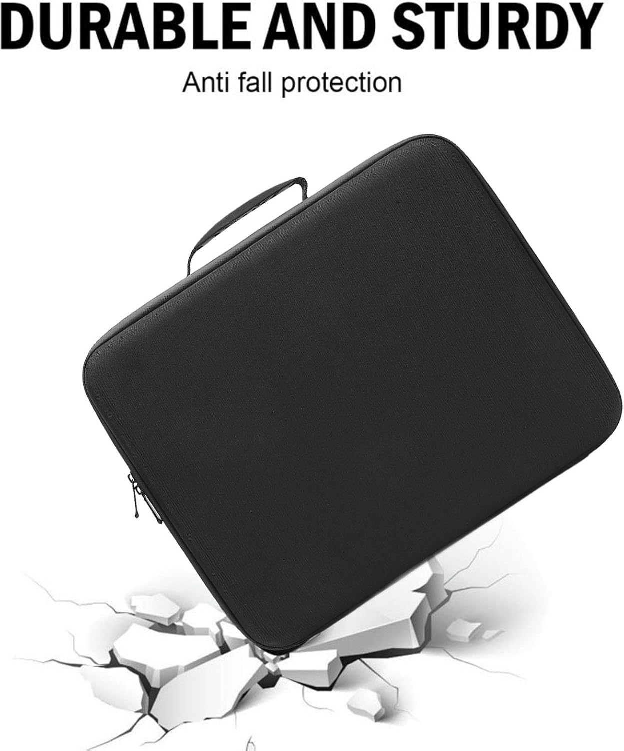 Mini Case, Travel Case for Mini, Sturdy Briefcase for Mini Starlink, Mini Travel Bag with 2 Layer Foam Organization for Mini and Accessories image number 5