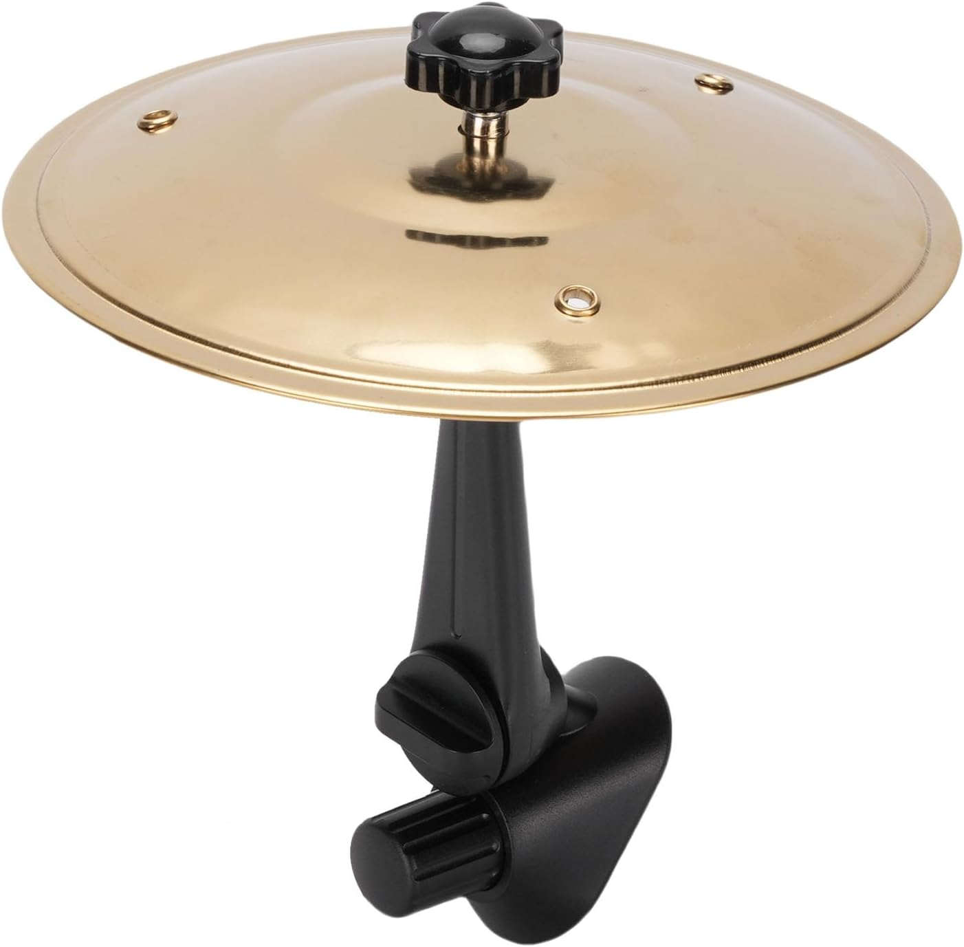 ASHATA Car Crash Cymbal, Car Cymbal Air Vent, Mini Drum Crash for Vent, Your Driving More Fun, Mini for Music Lovers, Air Dash Small Fun Practical Accessories (Golden)