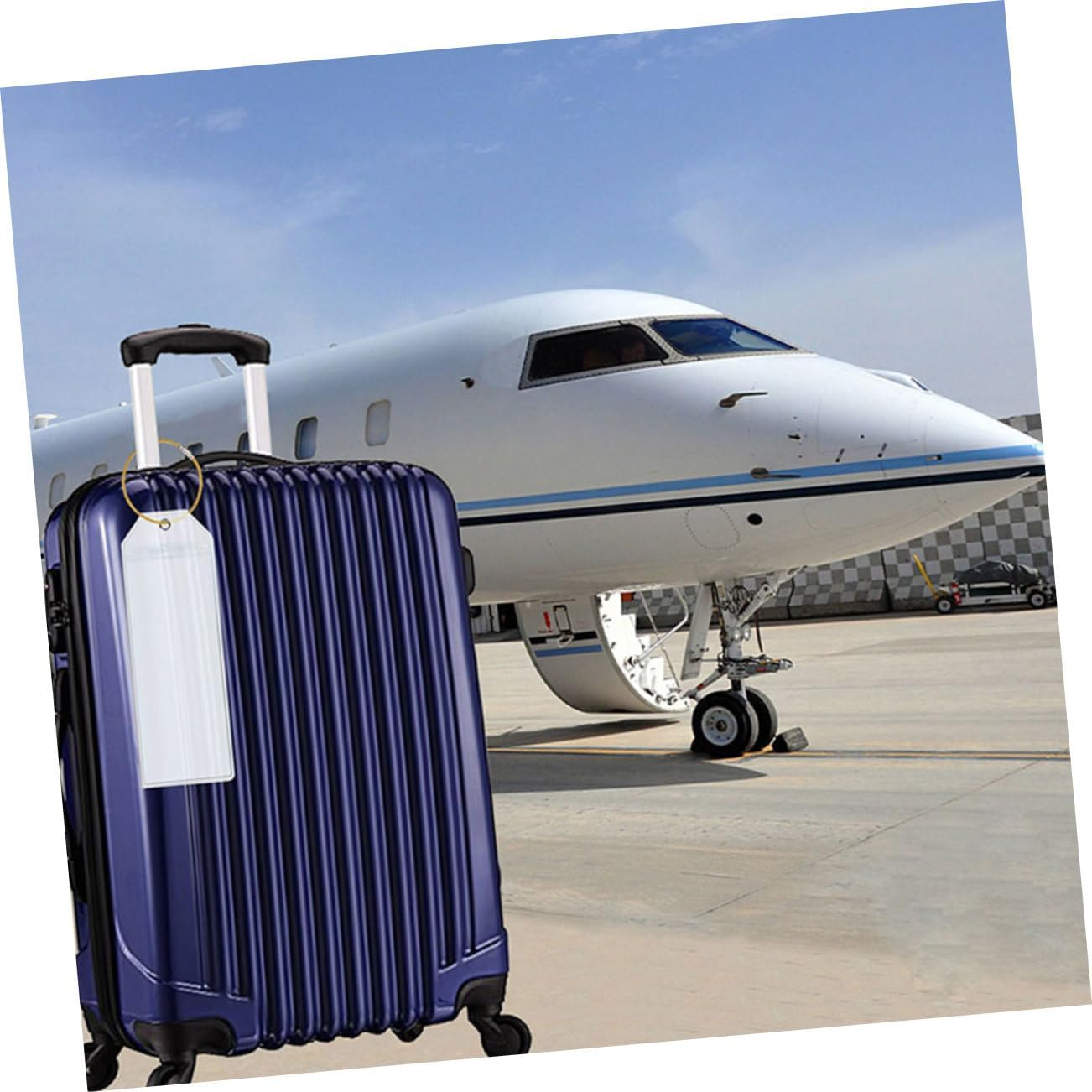 FUNOMOCYA 7Pcs Luggage Tag Hangtag Bag Tags Cruise Suitcase Travel Packing Organizers image number 2