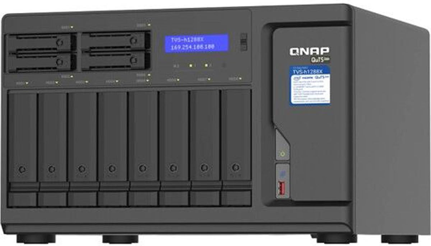 QNAP Tvs-H1288X-W1250-16G High-Speed Media NAS with Intel&reg; Xeon&reg; W-1250 CPU and Two 10Gbe Ports image number 4