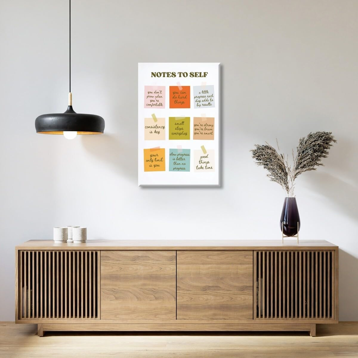 Artellix Inspirational Positive Posters Uplifting Saying Wall Art Notes to Self Motivational Quotes Prints Mental Health Artwork for Teen Room Office Dorm Bedroom Decor 8X12Inch Unframed image number 4